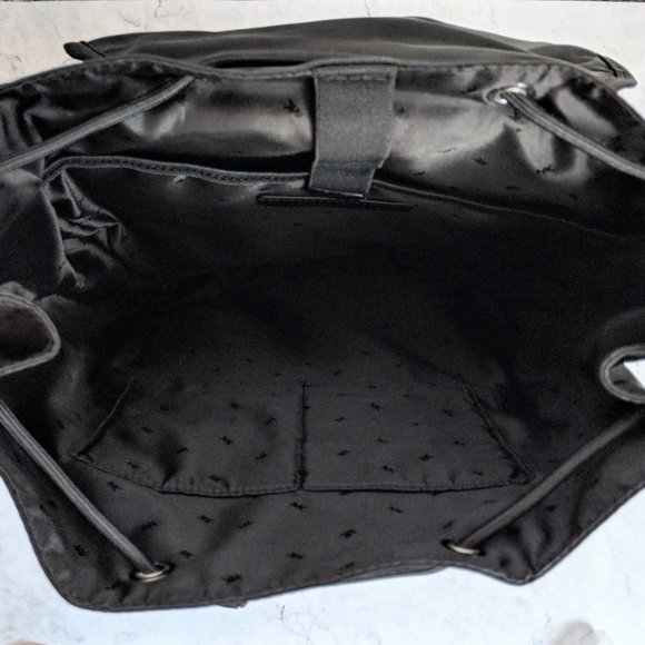 Michael Kors Men's Kent Field Backpack Black Nylon NWT - Picture 7 of 11